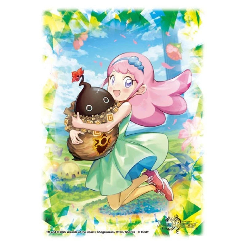 Duel Masters DX Card Sleeve Momo Uraraka & Minomaru JAPAN OFFICIAL