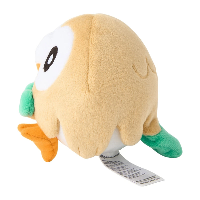 Pokemon Center Original Pokemon Fit 722 Rowlet Peluche Bambola UFFICIALE DEL GIAPPONE