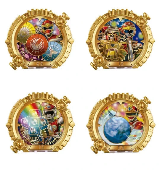 BANDAI No.1 Sentai Gozyuger GP Sentai Ring 02 Complete Set Capsule Toy JAPAN