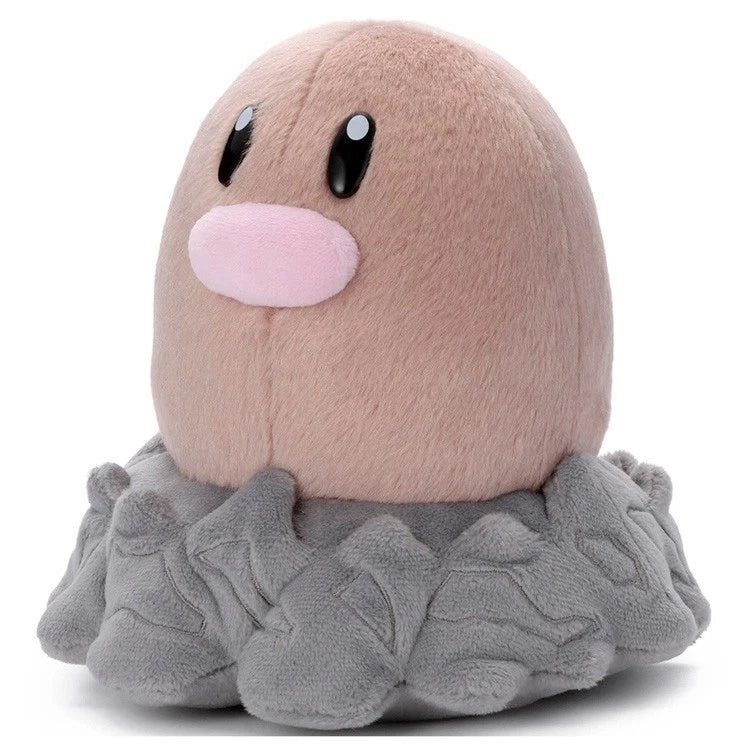 Pokemon Kimi ni Kimeta Diglett Plush Doll JAPAN OFFICIAL