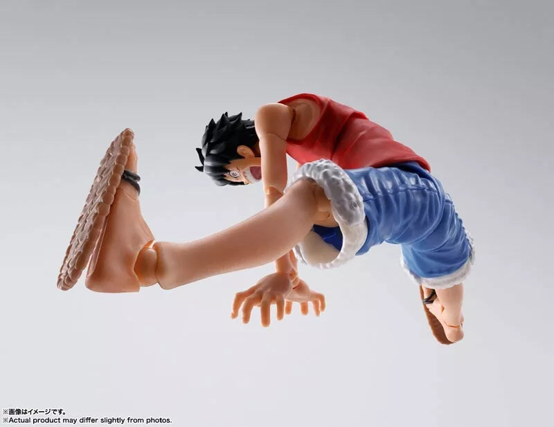 BANDAI S.H.Figuarts ONE PIECE Romance Dawn Monkey D. Luffy Action Figure JAPAN