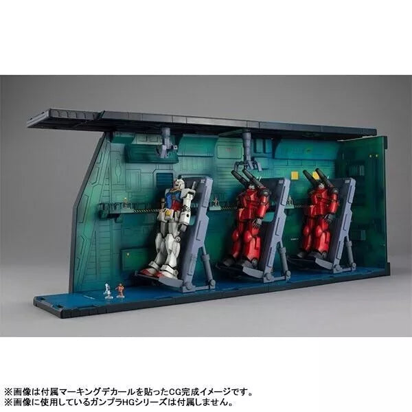 Costume mobile Gundam White Base Catapult Deck pour 1/144 HG Série Japon officiel