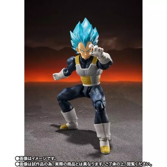 S.H.Figuarts Dragon Ball Super Saiyan God Vegeta 15th anniversary Action Figure