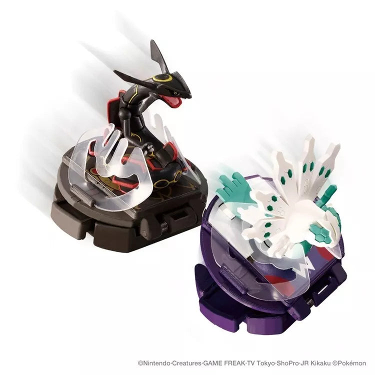 Pokemon MonColle Battleze Rayquaza VS White Zygarde 50% Forma Figura GIAPPONE