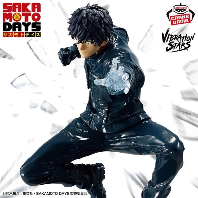 Banpresto VIBRATION STARS SAKAMOTO DAYS Natsuki Seba Figure JAPON OFFICIEL