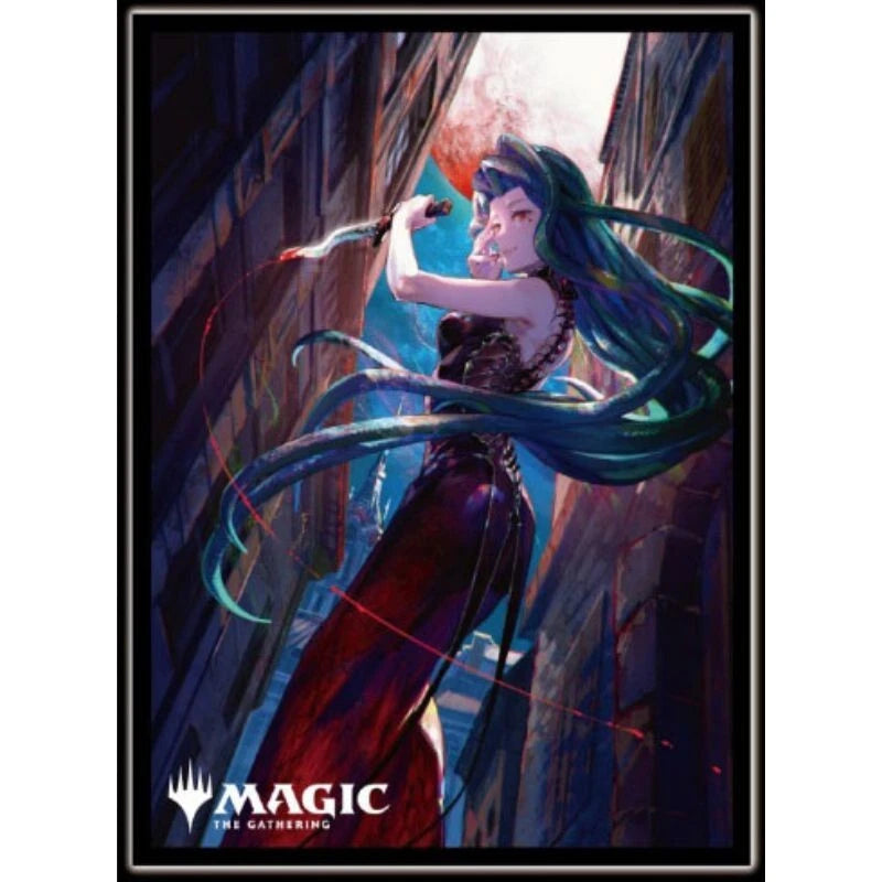 magic the gathering anime card sleeves Magic The Gathering Card Sleeve Foundations Aphelia MTGS-337 JAPAN OFFICIAL