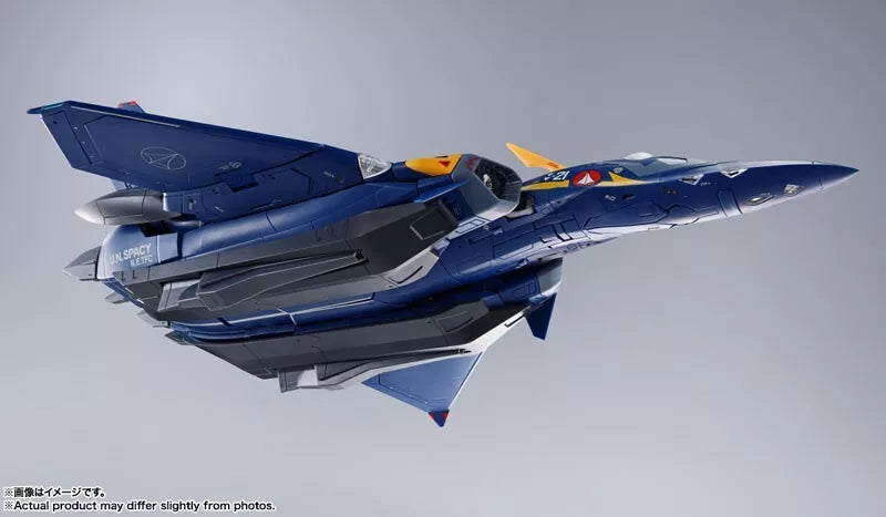 Bandai dx chogokin macross mais yf-21 guld goa bowman ação personalizada figura japão