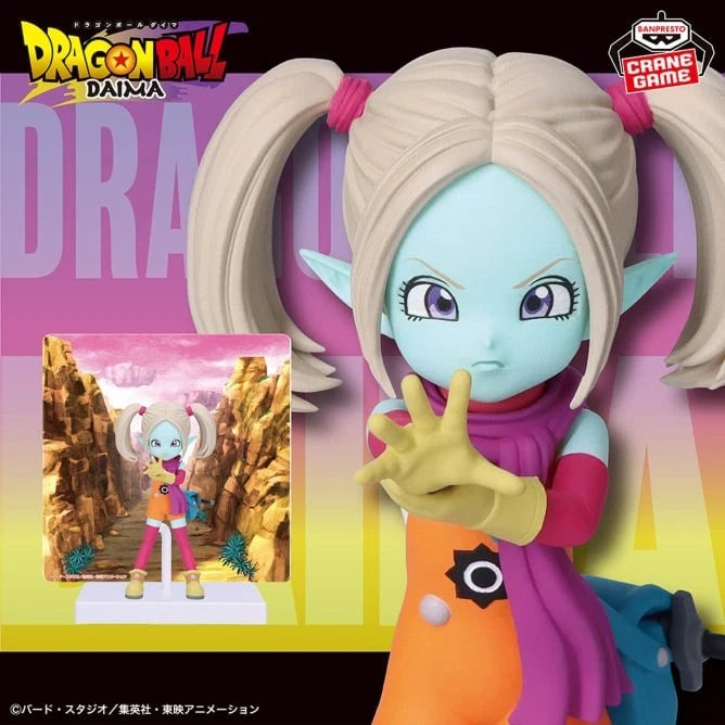 Banpresto Dragon Ball Daima Panji Figure with Panel JAPAN OFFICIAL