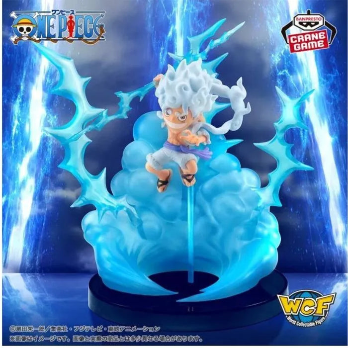 BanPresto World Collectable Figura Especial One Piece Monkey D Luffy Gear 5 Japão