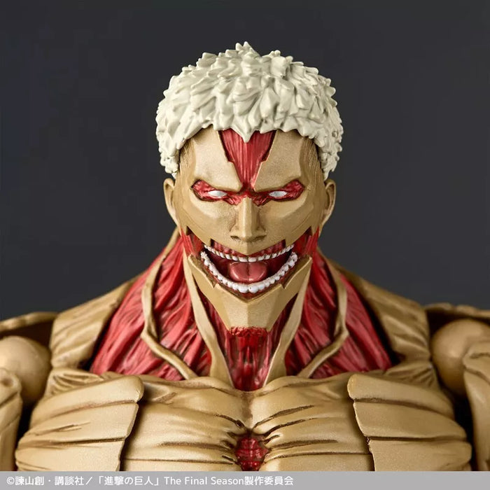 Kaiyodo Revoltech Amazing Yamaguchi Attack on Titan Armored Titan Action Figure