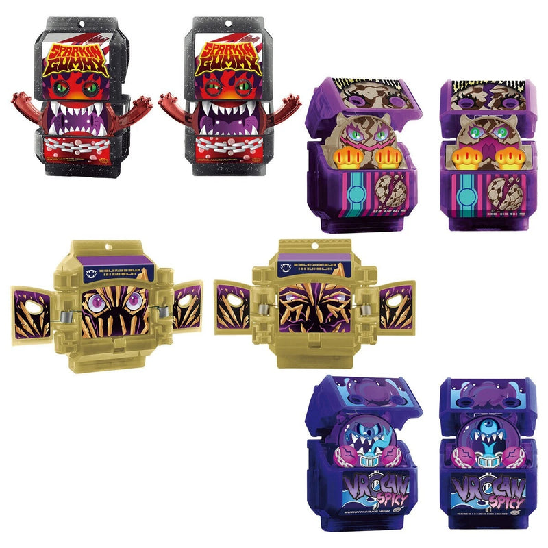 BANDAI Kamen Rider Gavv DX Rider Gochizo Serie 05 4er-Set JAPAN OFFIZIELL