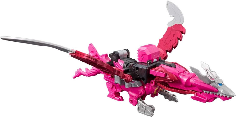 Conjunto de bonecos de ação BANDAI Kikai Sentai Zenkaiger DX Zenkaioh Vroomagine JAPÃO