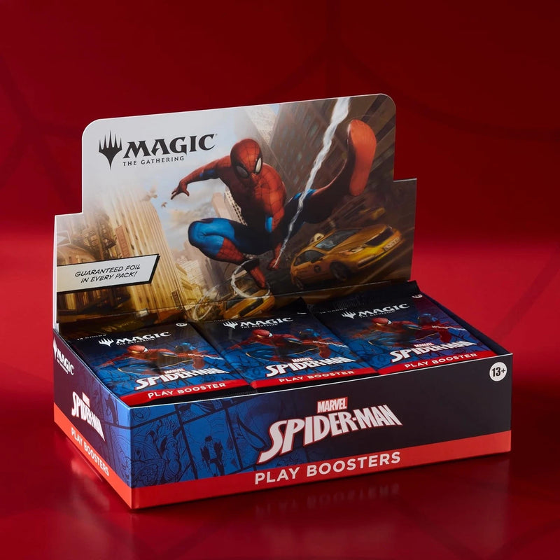Magic The Gathering Marvel's Spider-Man English Ver. Play Booster Pack Box TCG
