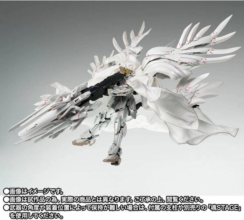 Fix Figuration Metal Composite Wing Gundam Zero Cloaked Custom Action Figure