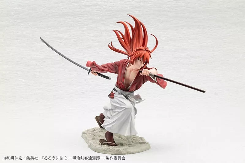 Kotobukiya ARTFX J Rurouni Kenshin Kenshin Himura 1/8 Figure JAPAN OFFICIAL