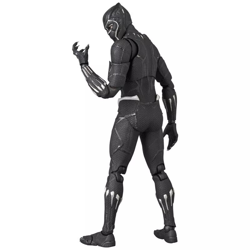 Medicom Toy Mafex n. 230 Black Panther Ver.1.5 Action Figure Giappone Funzionario