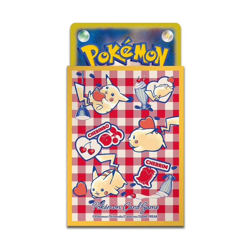 Pokemon Center Original Card Sleeves Pikachu Valentine's Day Orange Ver. JAPAN