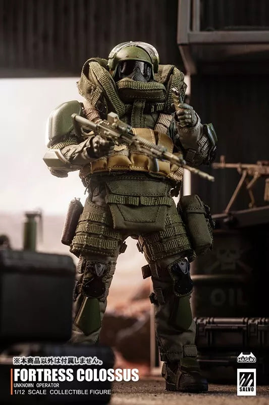 SALVO Series SA02 Fortress Colossus 1/12 Action Figure JAPAN SALVO Series SA02 Fortress Colossus 1/12 Action Figure JAPAN