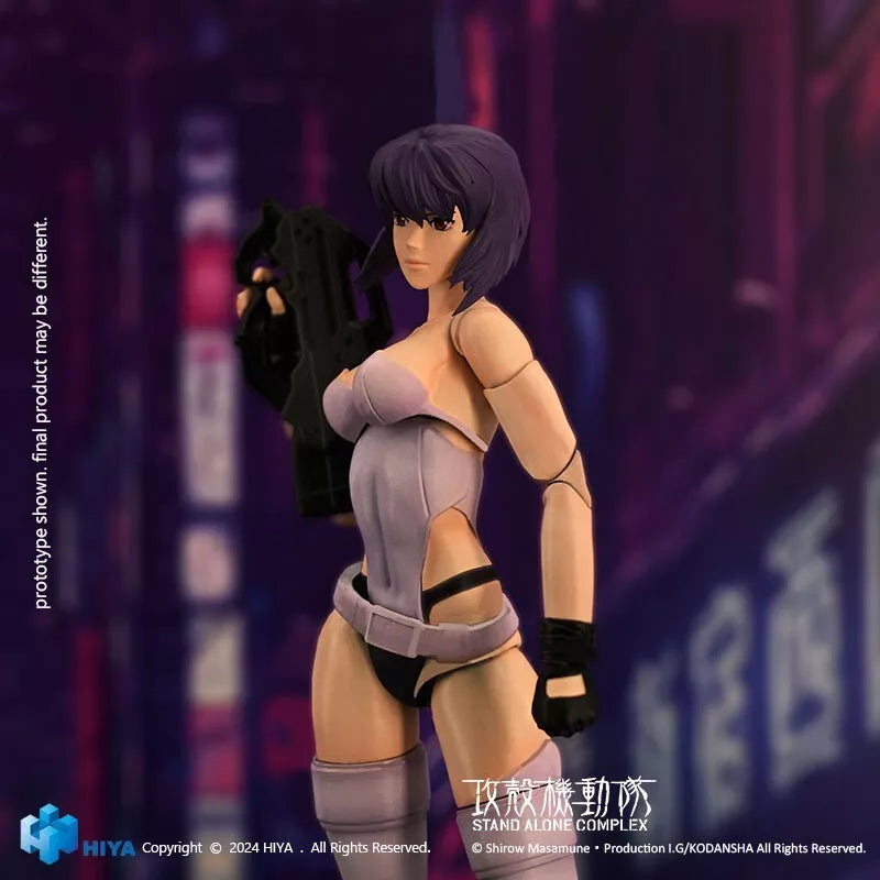 Ghost in the Shell Stand Alone Complex Motoko Kusanagi 1/12 Action Figure JAPAN