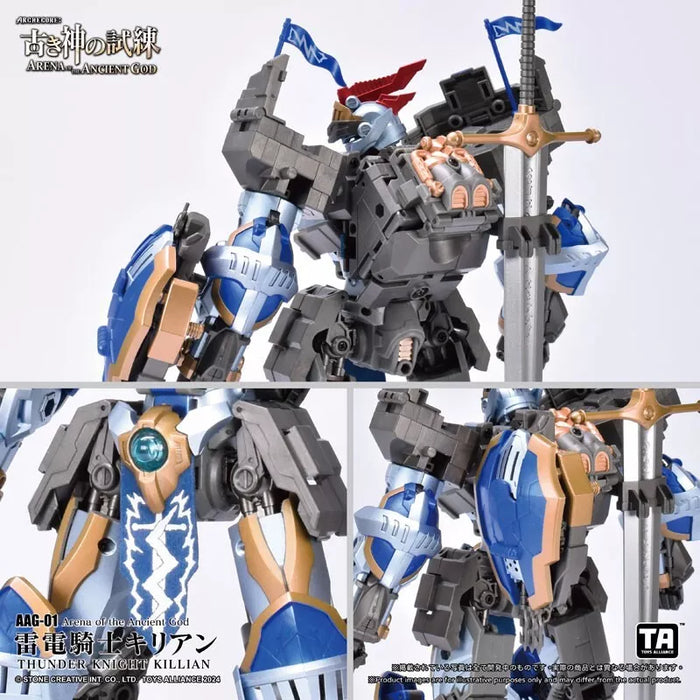 Arena of the Ancient God Series Thunder Knight Killian AAG-01 1/60 Figura d'azione