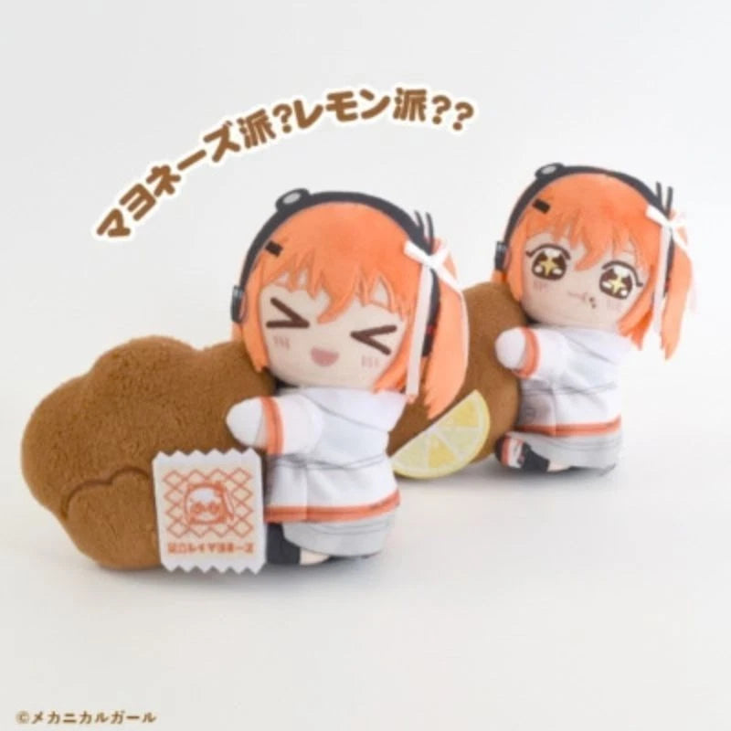 Fukuya Rei Adachi Fried Chicken 2 set Plush Doll JAPAN OFFICIAL