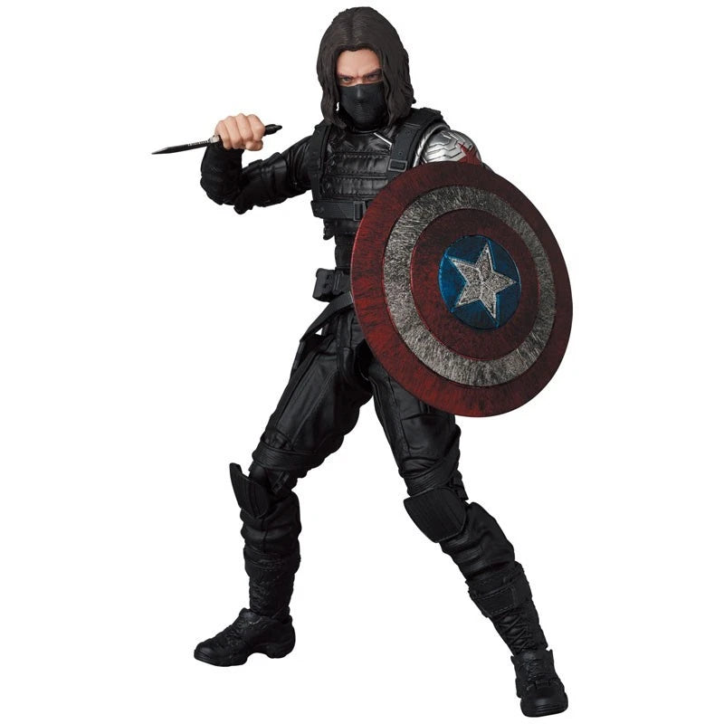 Medicom Toy MAFEX No.203 Winter Soldier Action Figure JAPAN OFFICIAL