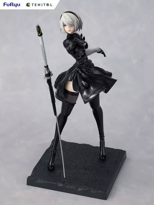 Furyu Tenitol Nier: Autómata Ver1.1A 2B Yorha No.2 Tipo B Figura Japón Oficial