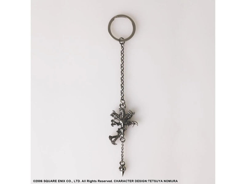 Square Enix Dirge Of Cerberus Final Fantasy VII Cerberus Keychain JAPAN OFFICIAL