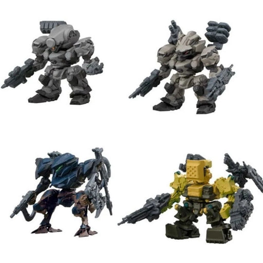 BANDAI Armored Core VI Assemble Collection Vol.1 4Pack Box Figure Candy Toy