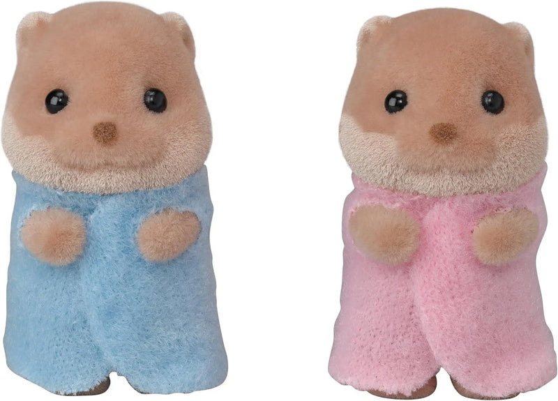 Epoch Sylvanian Families Otter Family FS-32 JAPAN OFFICIAL