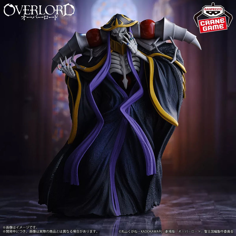 Banpresto OVERLORD Ainz Ooal Gown Figure JAPON OFFICIEL