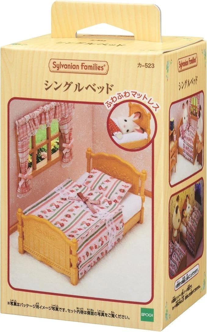 Epoch Sylvanian Families Calico Critters Single Bed KA-523 JAPAN OFFICIAL