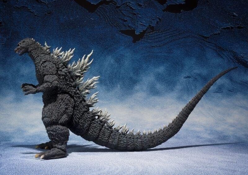 Bandai S.H.Monsterarts Godzilla x Mechagodzilla Godzilla 2002 Figura de acción
