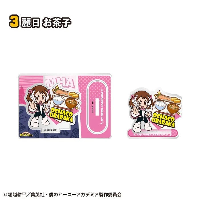 My Hero Academia Chara Gourmet Acrylständer 20er-Pack Box Süßigkeitenspielzeug JAPAN OFFIZIELL