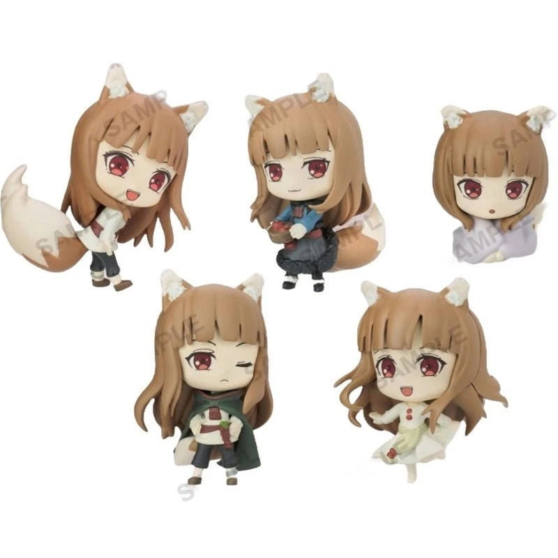 Spice and Wolf Lots of Holo Collection Complete Set Figure Capsule Toy JAPAN