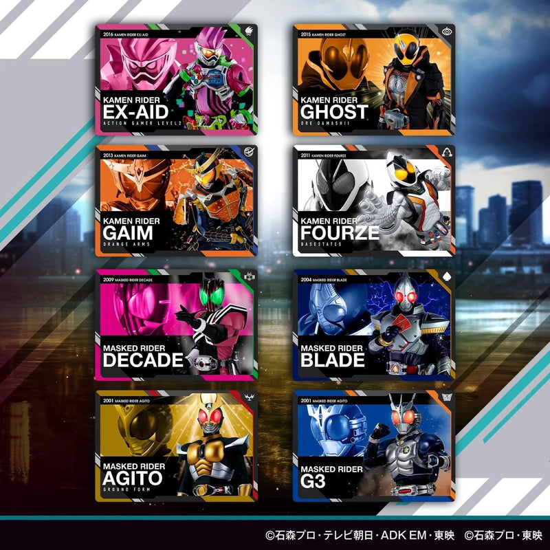 BANDAI Scratch Carddass Kamen Rider Vol.2 Booster Pack Box TCG JAPAN OFFICIAL