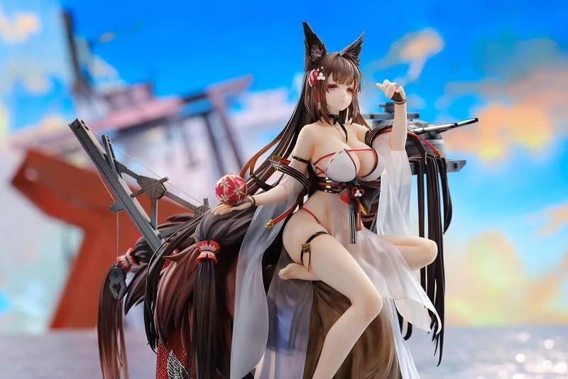 Azur Lane Amagi Wending Waters Serene Lotus Ver. 1/7 Figura Giappone ufficiale