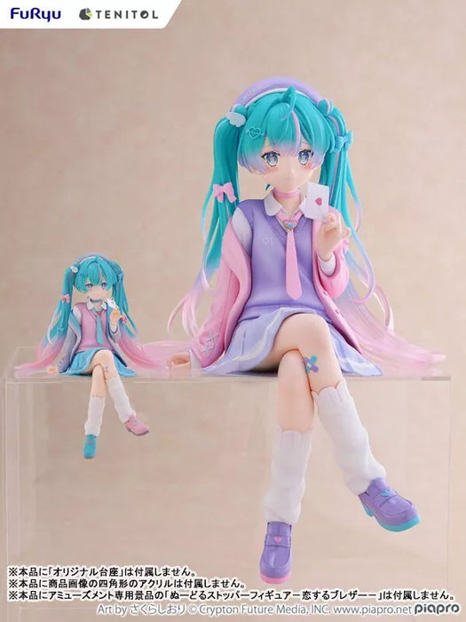 Furyu Tenitol Hatsune Miku Big Noodle Stopper Figure Japon Officiel