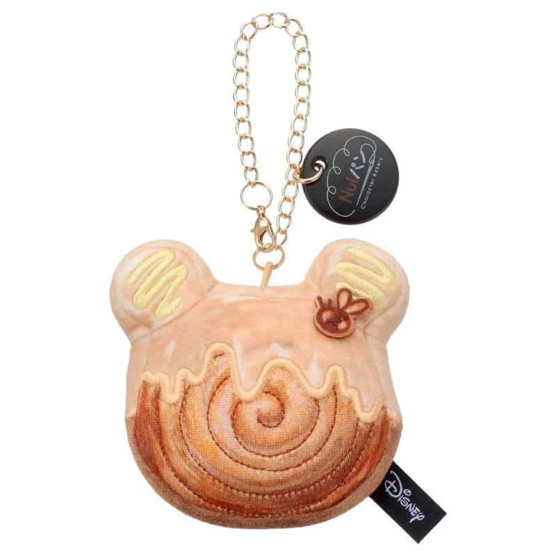 Takara Tomy Arts Nui Pan Keychain Plush Mascot Croissant Roll Winnie the Pooh