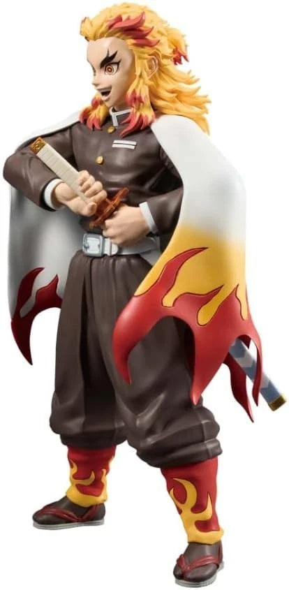 BANDAI Grandista Demon Slayer Kimetsu no Yaiba Kyojuro Rengoku Figure JAPAN