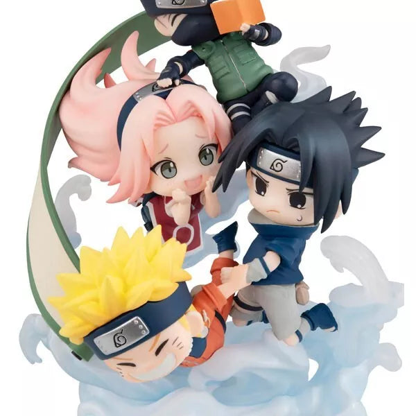 FIGUNIDADE NARUTO SHIPPUDEN EQUIPE SETE GRUPO! Figura Japão Oficial