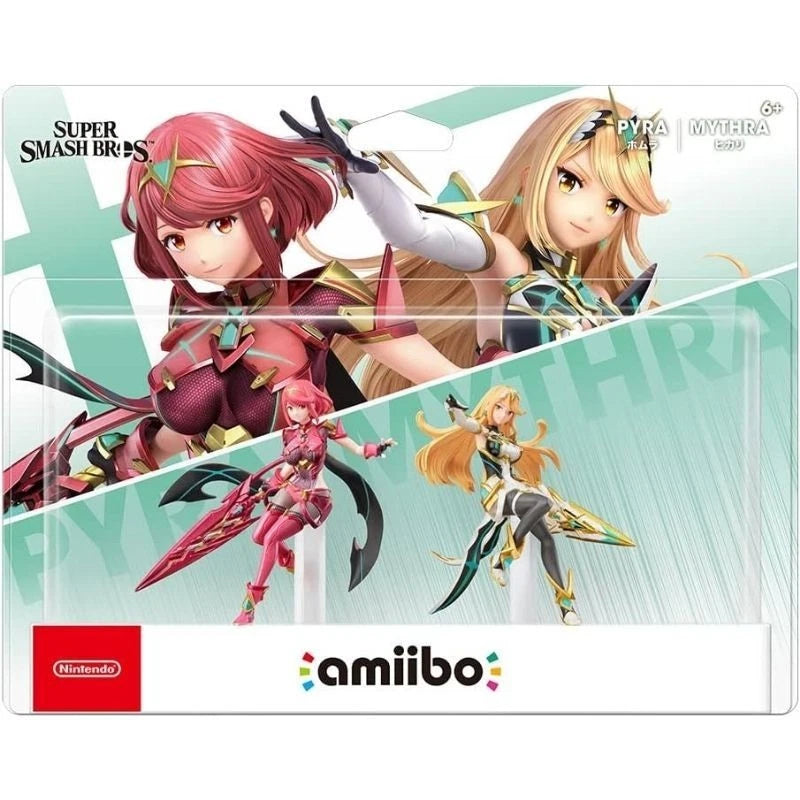 Nintendo amiibo Super Smash Bros. Pyra & Mythra Double Set JAPAN OFFICIAL