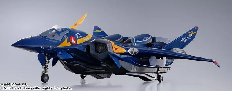 Bandai dx chogokin macross mais yf-21 guld goa bowman ação personalizada figura japão