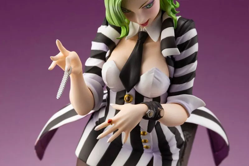 Kotobukiya Horror bishoujo Beetlejuice Beetlejuice 1/7 Figura Japão Oficial do Japão