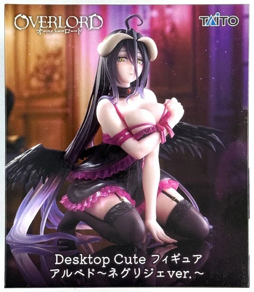 TAITO Desktop Cute Figure OVERLORD Albedo Negligee ver. JAPAN OFFICIAL