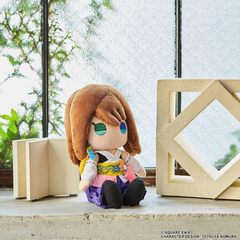 Square Enix Final Fantasy X Chibi Deformed Plush Yuna JAPAN OFFICIAL