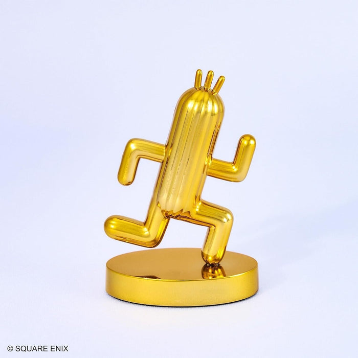 Square Enix Final Fantasy Bright Arts Gallery Gold Cactuar Figure JAPAN OFFICIAL