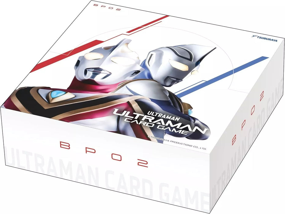 Ultraman Card Game Raging Red and Blue BP02 Booster Pack Box TCG JAPAN