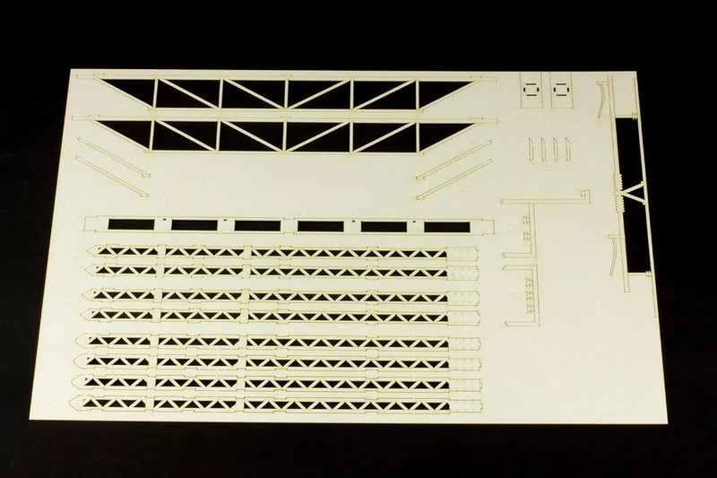Kit de papel Poste de línea aérea 1/80 OFICIAL DE JAPÓN