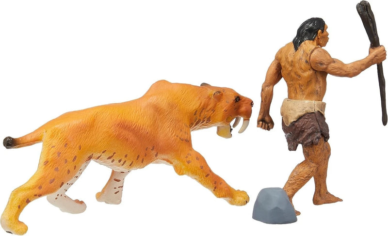 Takara Tomy ANIA Saber Tiger with Neanderthal AL-10 Action Figure JAPAN OFFICIAL